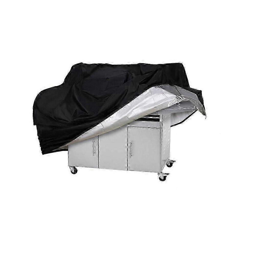 Outdoor Furniture Cover Waterproof Dustproof UV Resistant Patio Table Chair Cover Black 100x60x150CM