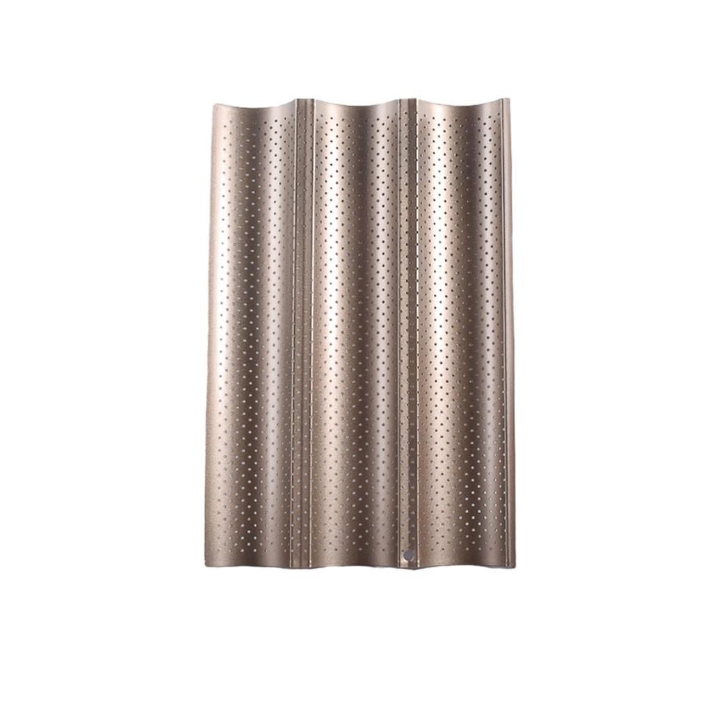 Nepřilnavý Perforovaný Plech na Pečení Francouzského Chleba Uhlíková Ocel Formy na Pečení Forma na Pečení Bochníku Kovové Formy na Pečení Chleba na Dort