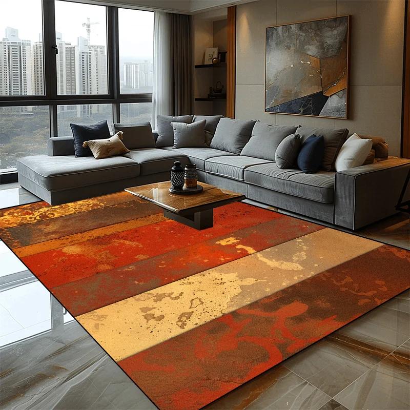 Abstract Art Elastic Carpets for Living Room Sofas Decoration Bedroom Carpet Non Slip Floor Mat Splashing Ink Large Area Rugs