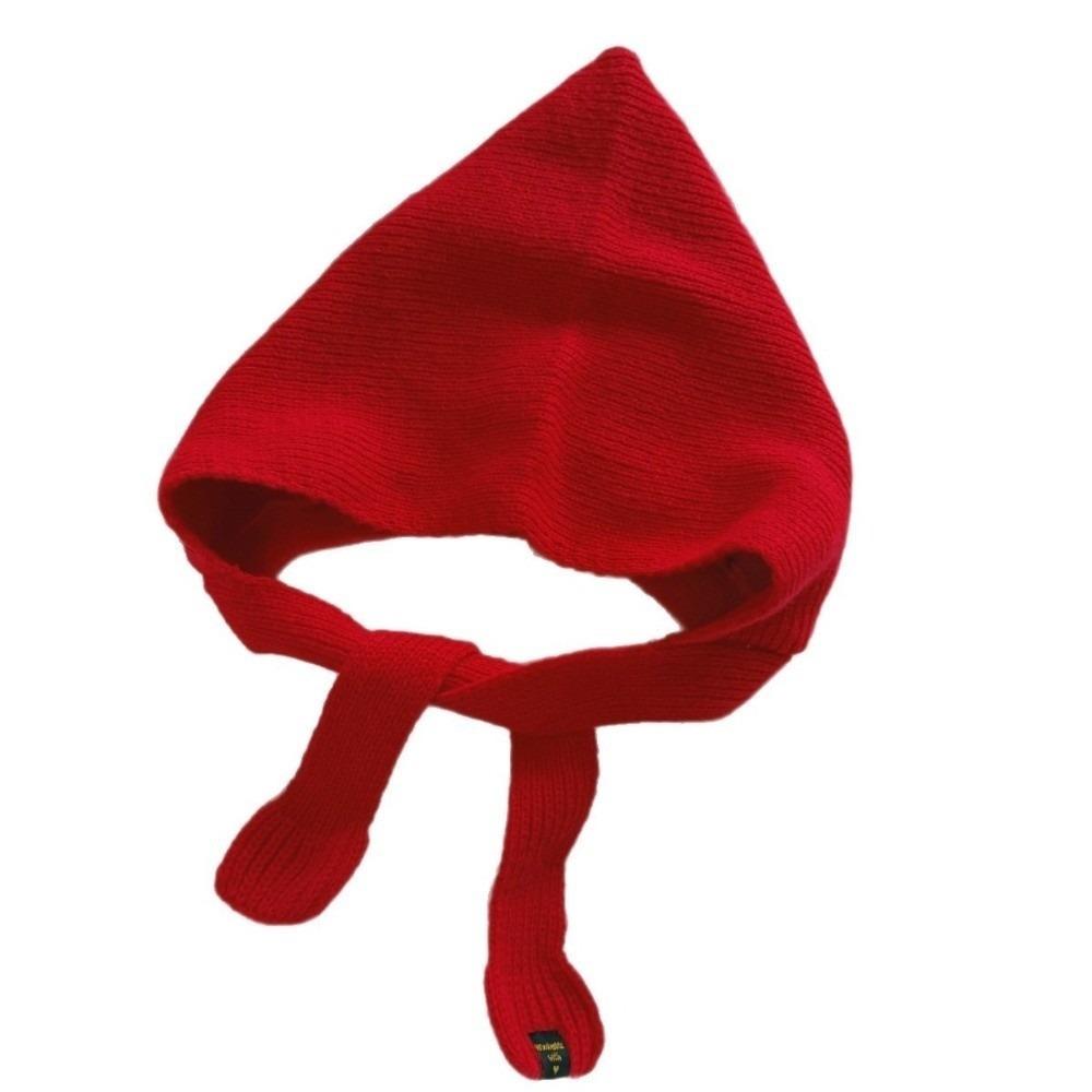 Soft Balaclava Cap Korean Style Knitted Beanies Hats Vintage Scarf Hat  Outdoor