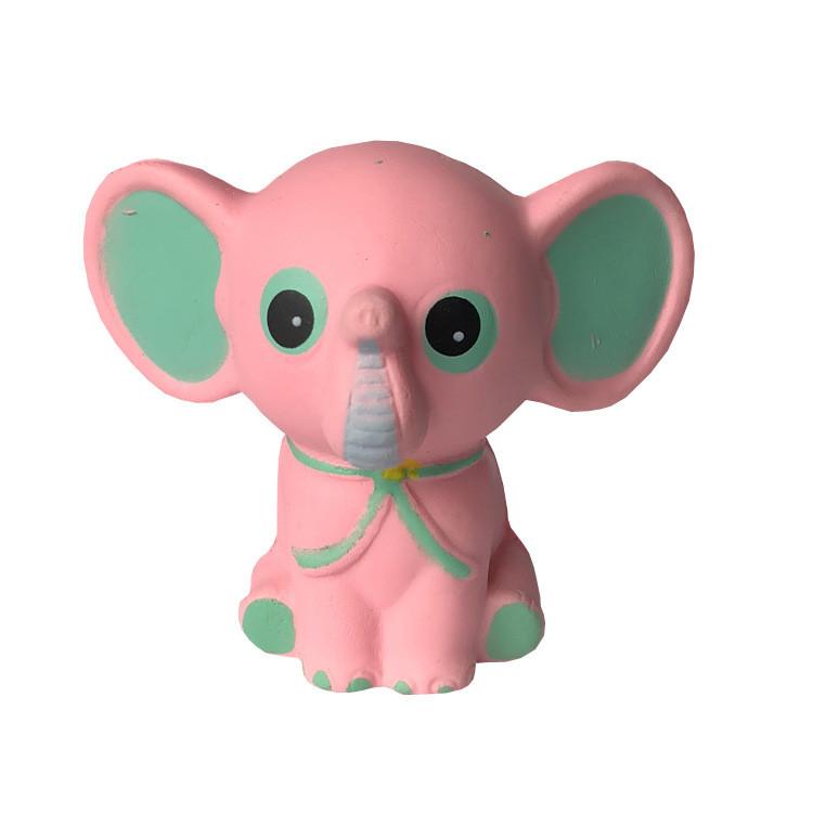 Cute Cartoon Elephant Stress Toy With Pu Foam For Childrens Playroom And Gift Giving