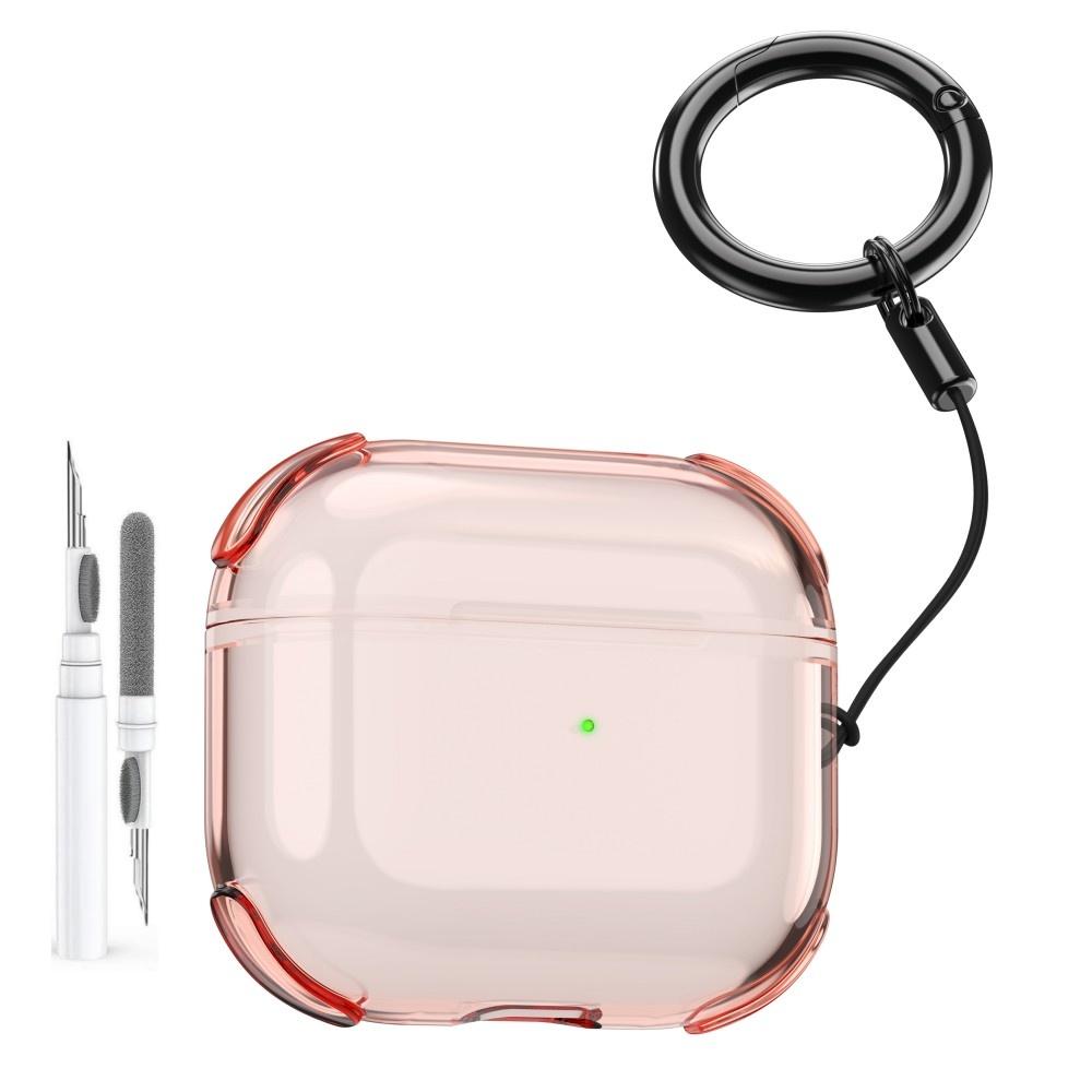 Für Airpods Pro 3 Hülle Klare Abdeckung Weiches TPU Hochtransparent Verhindert Vergilbung mit Reinigungsset für AirPods Pro 3. Generation Hülle
