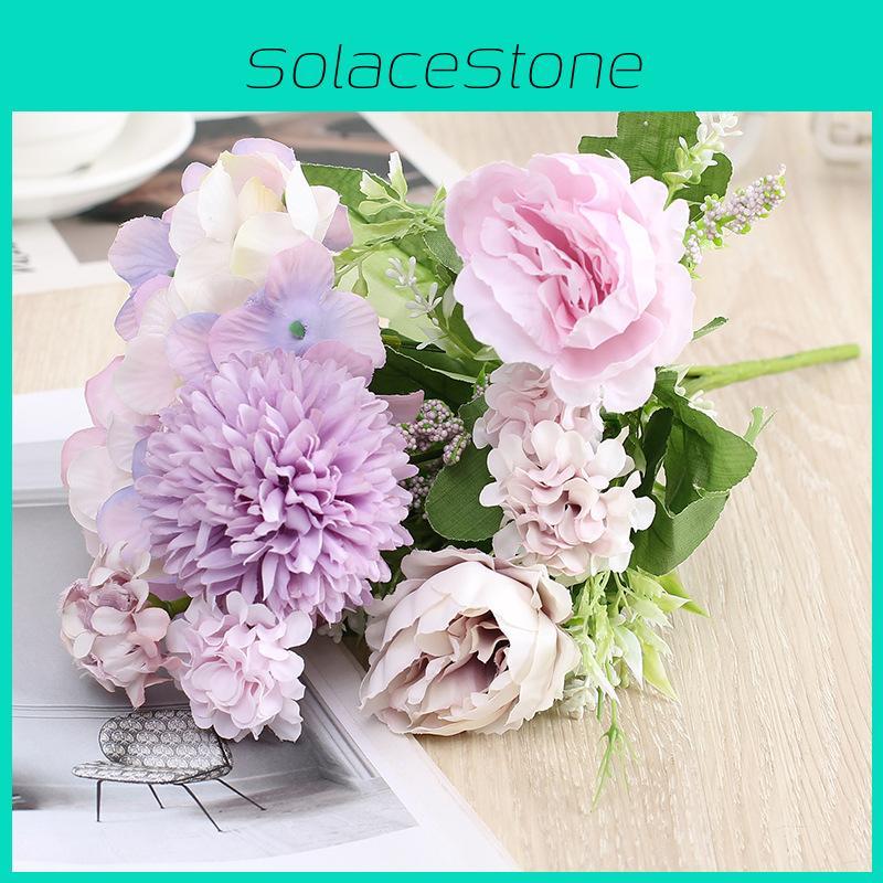 Peony Hydrangea And Artificial Flower For Home Wedding And Photo Studio Use