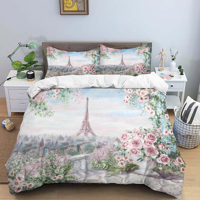 HD Printed Bedding Set Boys and Girls Bed Twin Duvet Pillow Case Bedding Set King Size Bedding Set
