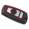 Smart Remote Car Key Shell Case 4 Button Replacement for 5 Series 7 Series 550i 535i 528i X3
