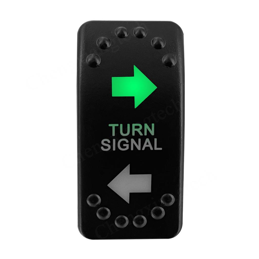 12V Adjustable Car Motocycle Led Light Blinker Flasher Relay 3 Way ON OFF ON Rocker Switch TURN SIGNAL for CAN AM ATV UTV SXS Battery Switches5