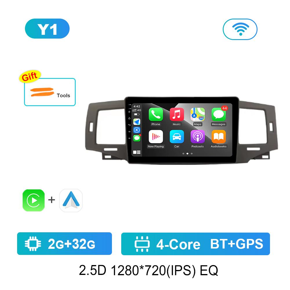

GPS Навигация 9 для Toyota Corolla 9 E120 2004 - 2006 Операционная система Android Автомобильный видео мультимедийный плеер Carplay 4G WiFi BT Авто инструменты