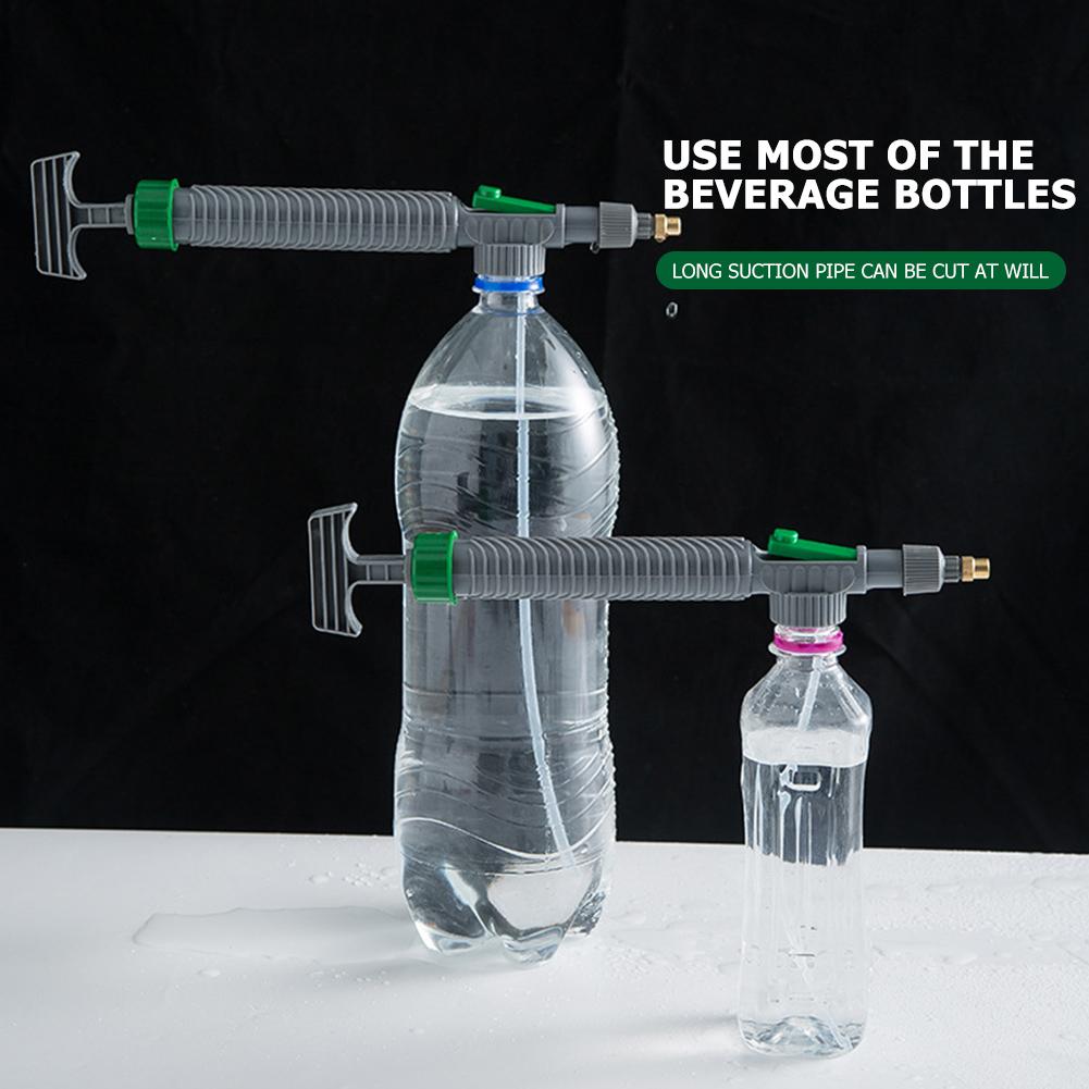 2L Hand Pressure Water Sprayer Adjustable Nozzle Garden Sprayer Disinfection Spray Bottle Plants Sprinkler Watering Can For Agri
