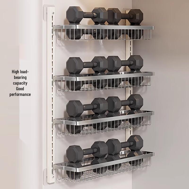 Adjustable Multi-Layer Over-the-Door Storage Rack