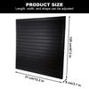 2 Pack Garage Wall Organizer 4 X 8ft PVC Slatwall Panel High Load Capacity for Woodworking Workshop Craft Room Organization