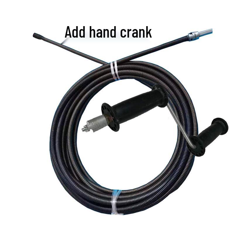 Drain Auger with Steel Wire Spring and Dual Operation