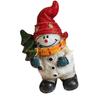 92MF Christmas Santa Clauses Figurine,Resin Santa Clauses Statues Table Ornament for Home Office Table Fireplaces Decorations