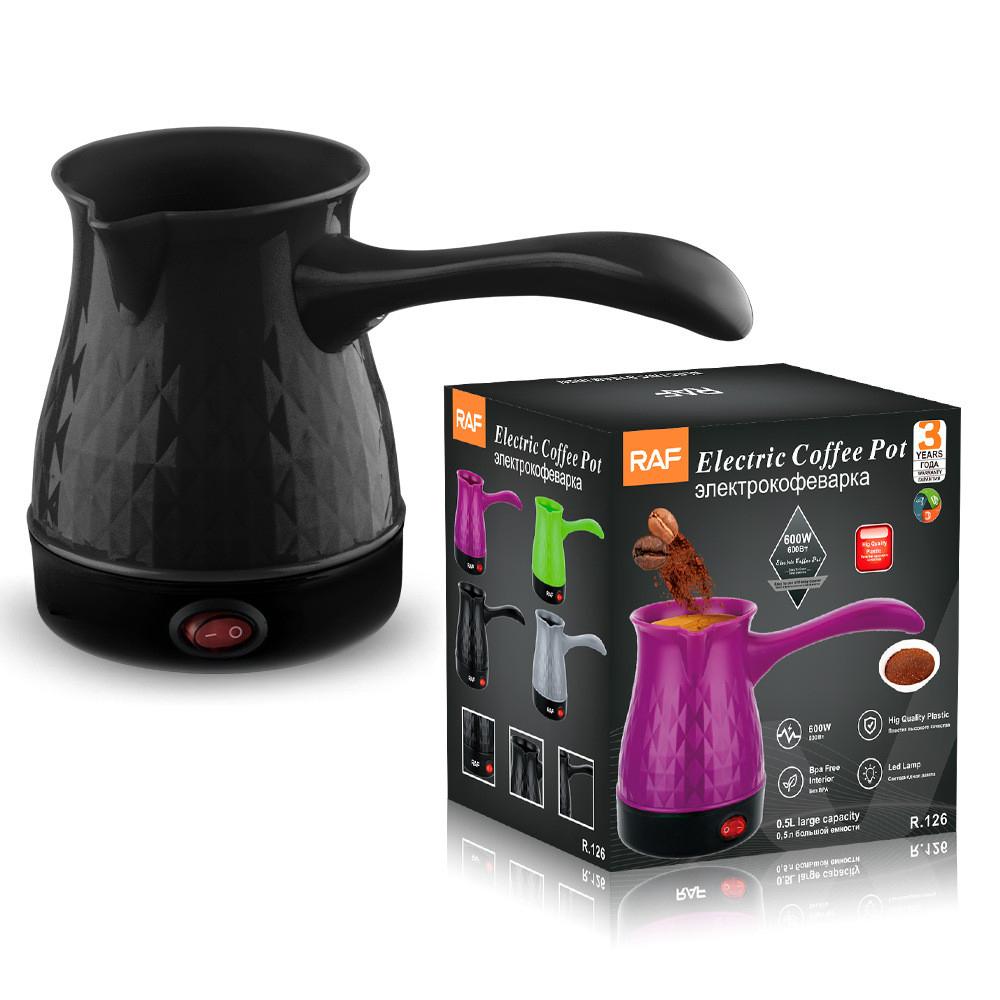 600W 0.5L Capacity Mini Portable Brew Hand Brewer Turkey Coffee Electric Kettle Dry Proof Electric Coffee Pot