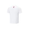 LiNing CBA Series Professional Basketball Quick-Dry Short Sleeve Shirt Men Tops White ATST917-2