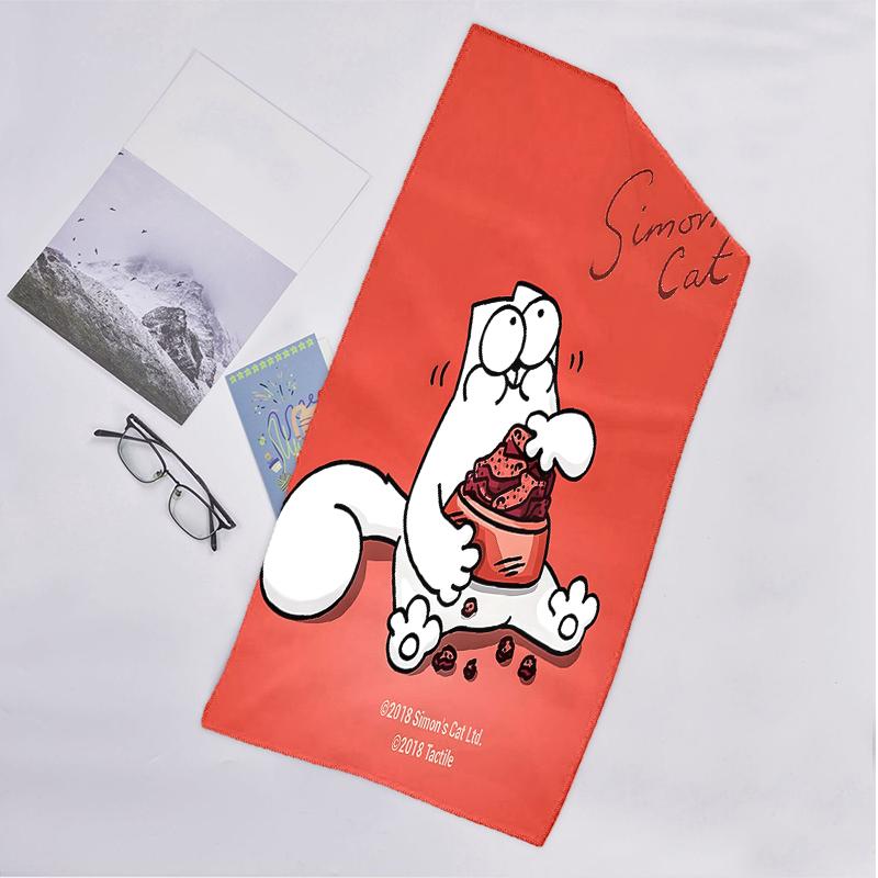 Simon'S Cat Fashion Beach Towel: Ideal for Summer Adventures Soft, absorbent and quick drying suitable for swimming and bathing