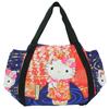 Yasuda Tsusho Japanese Print Balloon Hello Sanrio Weeping Cherry Blossom Bag, Kitty, Characters,