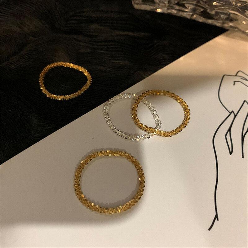 Inel cu zircon Inele de oțel inoxidabil cu zirconiu clasic Moda de lux Femei Inele cu personalitate Fete Norocoase Cadouri pentru petrecere de nuntă