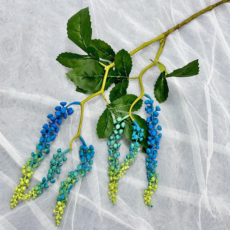 Soft Silicone Artificial Greenery Wall Hanging Decorative For Party Celebrations And Home Decor