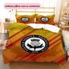Partick Thistle Football Club Pattern Bedding Quilt Set  Home Decoration  Gift (1 * duvet cover + 2 * pillowcase  without core)