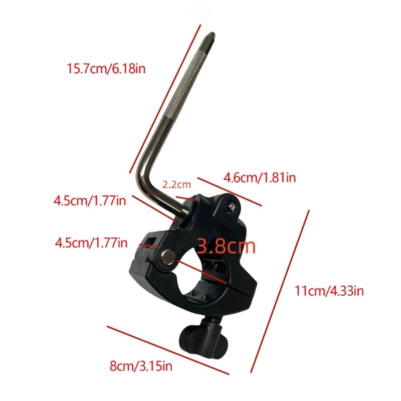 User Friendly Drum Stand with Height Adjustment and ABS Metal Construction Modern Drum Frame Suitable for Longevity