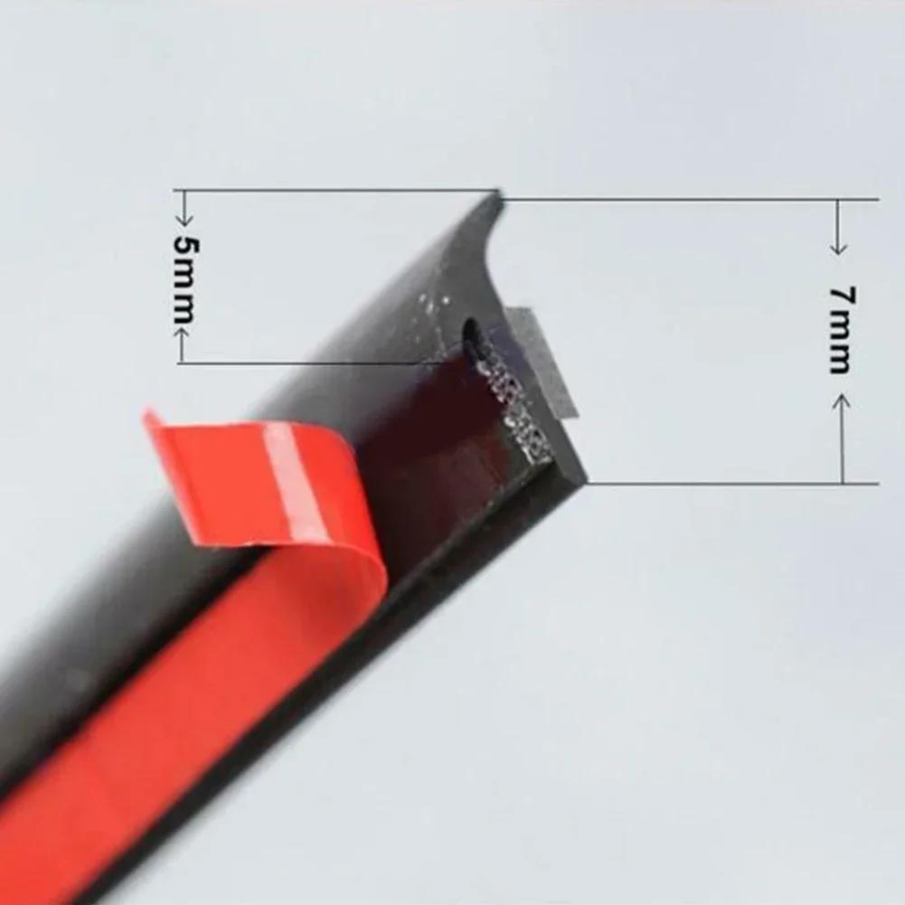 1 Stück 10M EPDM Gummi Dichtungsstreifen mit doppelseitigem Klebeband EPDM Gummi mit doppelseitigem Klebeband für Auto
