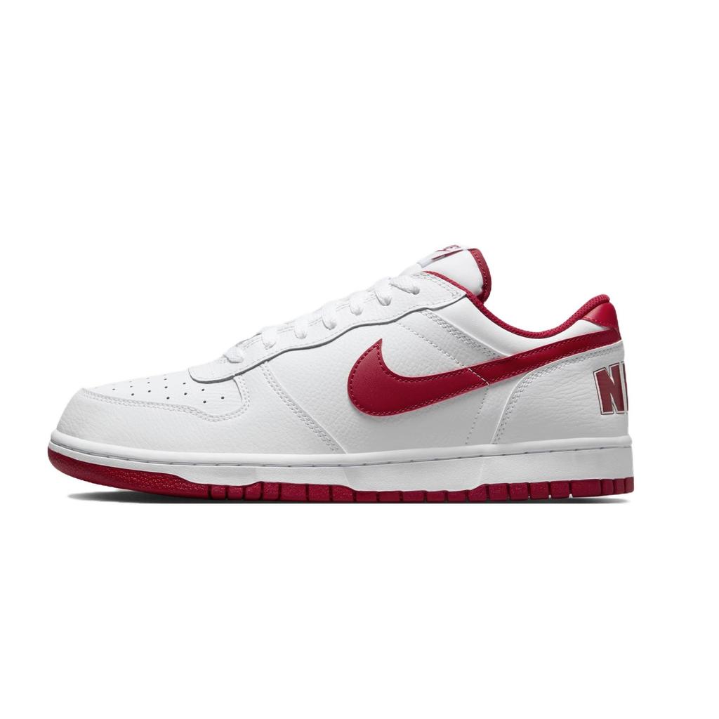 Nike Big Lemon Joy Abrasion Resistant Breathable Low top Skateboard Shoes Men's Red 355152-150(Team778-)