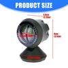 Automatic Sensing Vehicle Angles Detector With Large Display Screen Shockproof ABS Construction Automotive Car Accessory