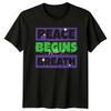 Peace Begins With A Breath TShirt Meditation Wellness Gift For Him And Her