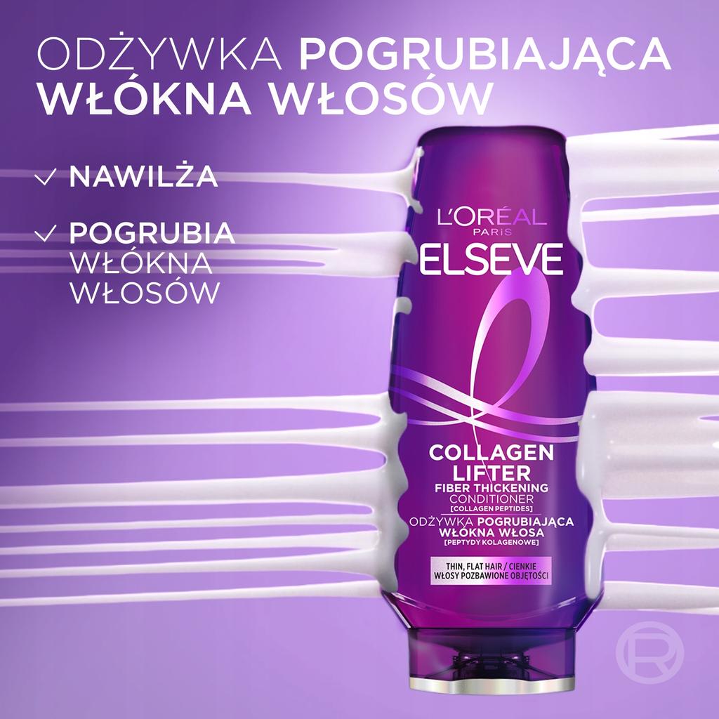 'Oréal Paris Elseve Collagen Lifter Hair Conditioner That Thickens The Fiber