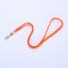 Cotton Rope ID Badge Lanyard with Egg-Shaped Hook for Work or School