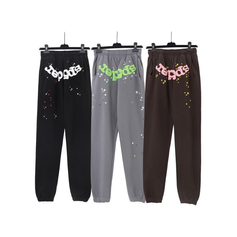 Hanorac Sp5der Bărbați Supradimensionat Bumbac Pulover Cu Design Imprimat Puff Stil Streetwear Hip Hop