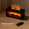 Aromatherapy Flame Humidifier, 7 Colors Essential Oil Diffuser Mini Fireplace Design, Relaxing Home Bedroom Air Purifier Decor