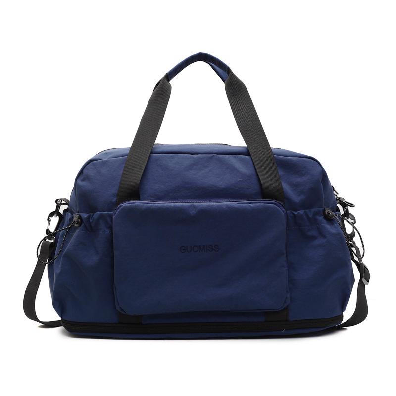 

Women s Large Capacity Foldable Travel Bag with Wet/Dry Separation - Ideal for Short Trips, Gym, and Business Travel. синій