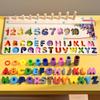 Wooden Children'S Educational Early Education Letter Logarithmic Walking Beads Toy Pen Holding Exercise Coordination Hands-On Training Toy