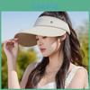 Sommer-Outdoor-Sonnenhut für Damen mit breiter Krempe und atmungsaktivem Polyester für Sonnenschutz und modische Freizeitkleidung