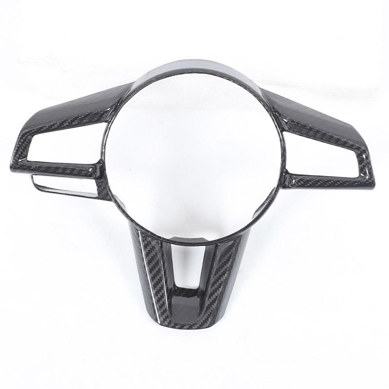

For Mazda MX-5 ND 2016-2026 Real Carbon Fiber Car Steering Wheel Decorative Frame Sticker Car Interior Accessories