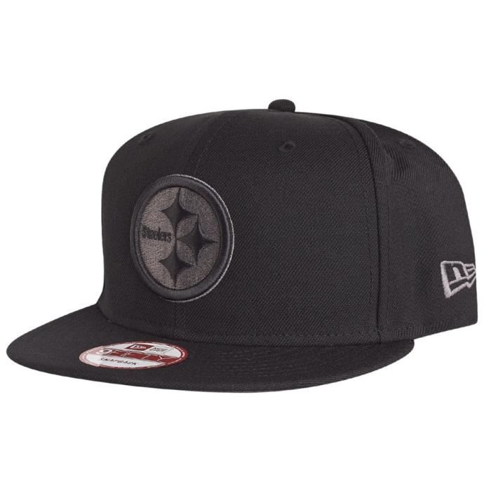 Casquette 9FIFTY - New Era - Pittsburgh Steelers - Noir - 100% Laine - Taille Unique