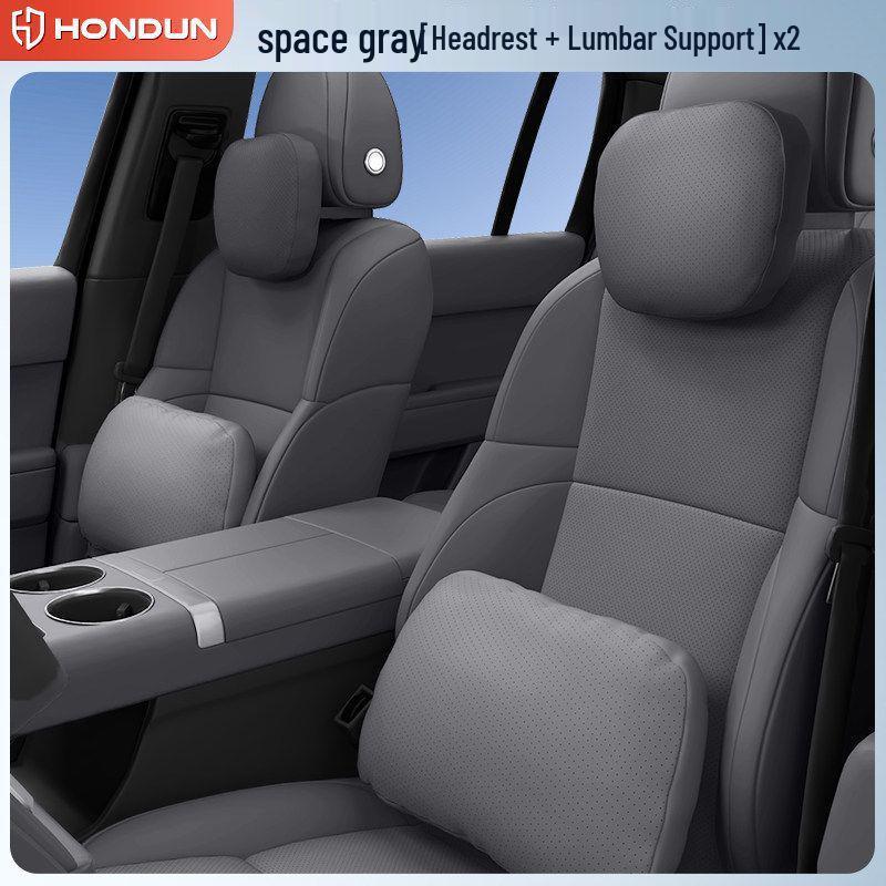 Xiaopeng X9 Headrest Lumbar & Neck Support Pillow - Car Interior Essential Accessory
