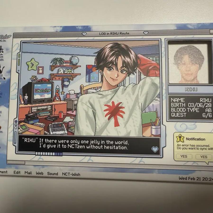 

NCT Набор фотографий для входа в Wish Рику