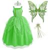 2026 Girls Birthday Party Fairy Dresses Sets Baby Girl Princess Dress Clothes Kids Christmas Gift Child Elf Cosplay Gown Costume