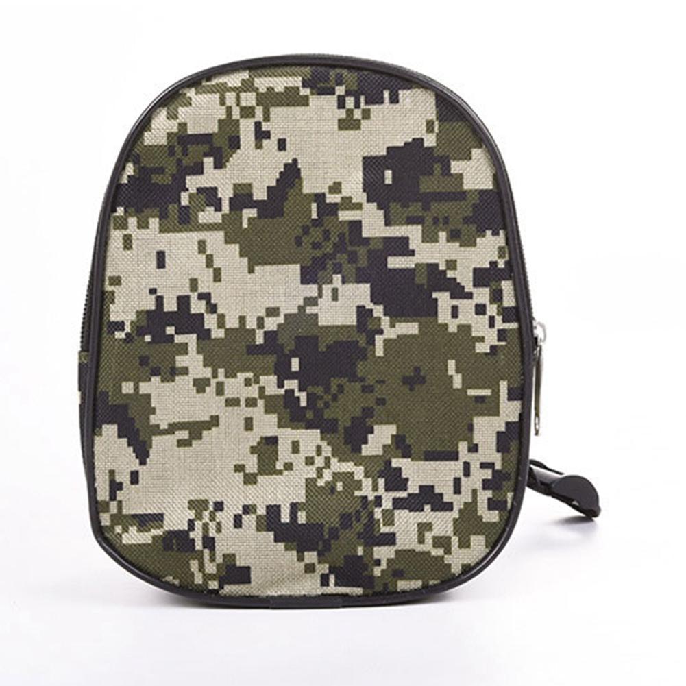 Outdoor Portable Oxford Fabric Fishing Baits Fish Lures Tool Storage Bag(Camouflage Color)
