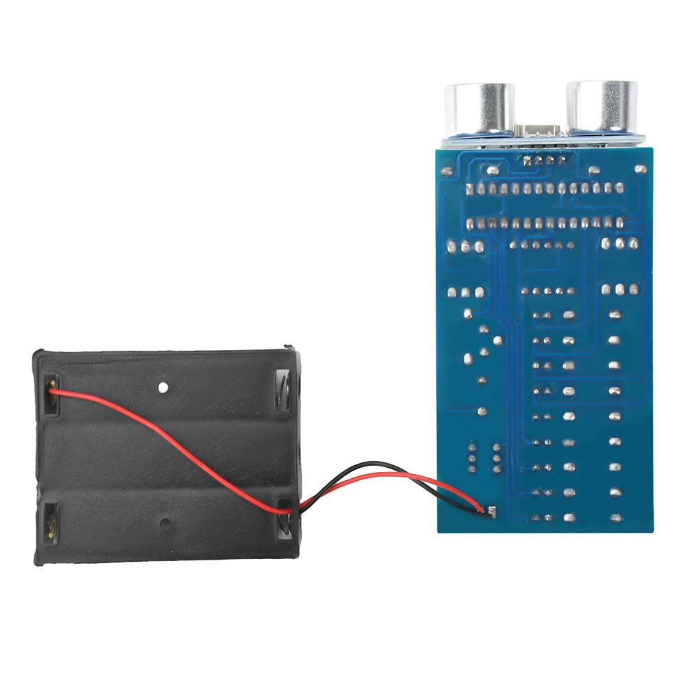 DIY Ultrasonic Distance Measuring Kit Ultrasonic Reversing Radar Ranging Alarm Module Rangefinder LED Soldering Practice DIY kit