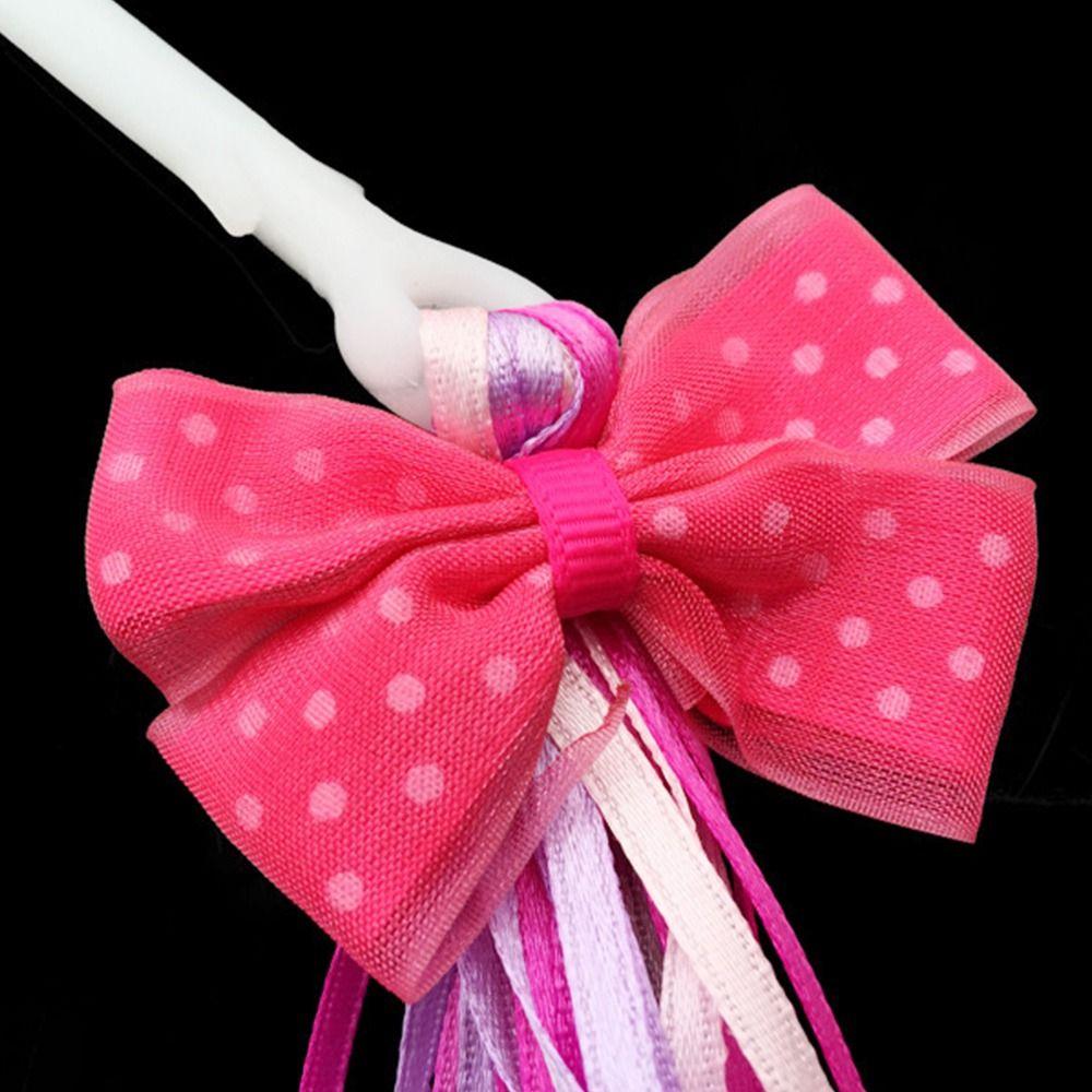 Outdoor Streamers Tassel Bike Bicycle Decoration Tricycle Handlebar Tassels Bicycle Basket