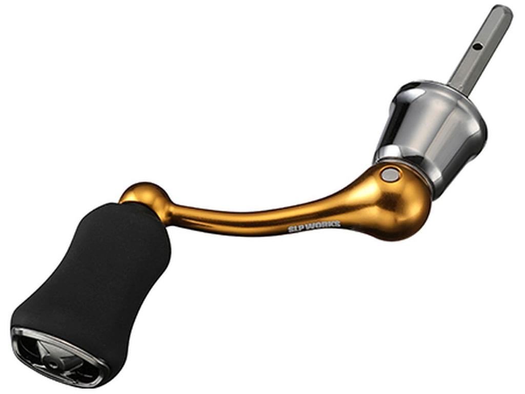 Daiwa SLP Works SLPW Machined Shaft Handle Set (with I-Shaped Handle Knob) 45mm Gold