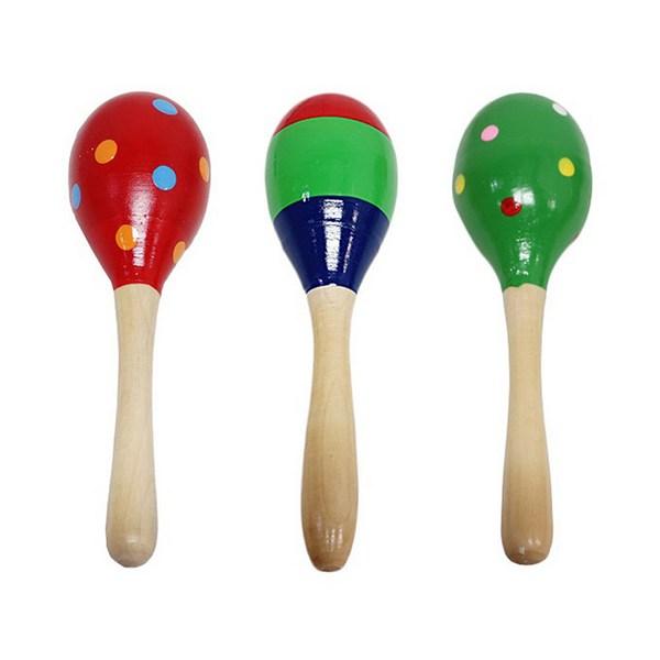 

Cas B Malmsori деревянные маракасы 3 типа, случайно отправленные корейские детские игрушки