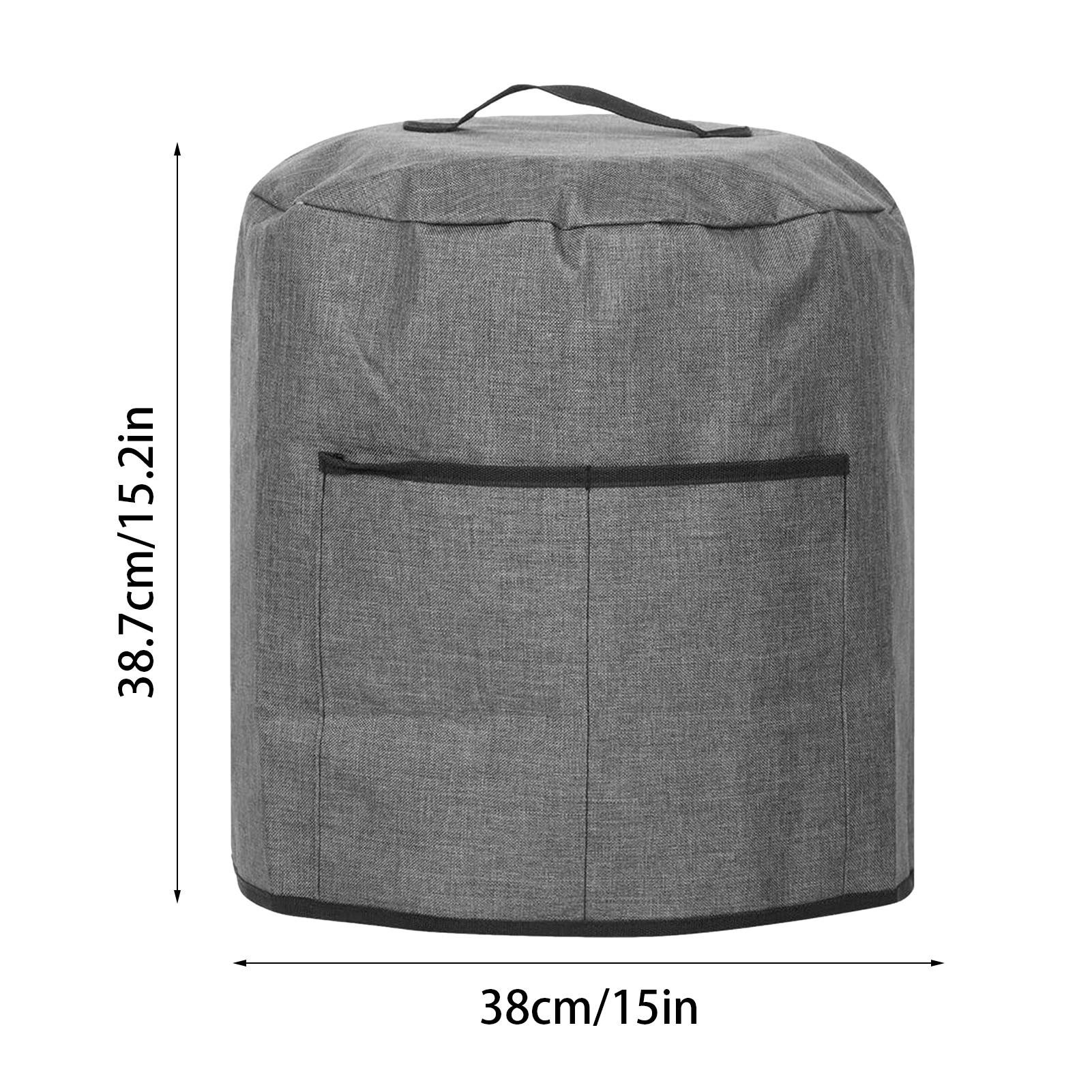 Waterproof Air Fryer Covers Grease Proofing Storage Bag Double Pockets Dust Covers Microwave Oven Hood Kitchen Accessories