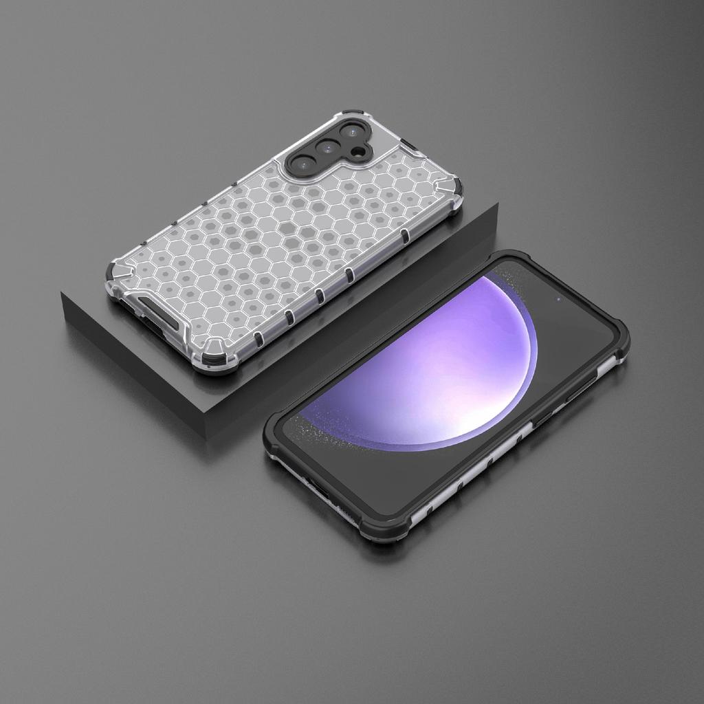 For Samsung Galaxy S23 FE Case Honeycomb Design Phone Back Cover