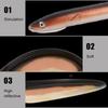 2 PCS Soft PVC EEL Lure 30CM Length Fishing Accessories Eel Fishing Lure Brown Fishing Bait Freshwater Fishing