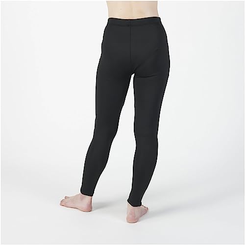MIZUNO Women's Long Tights (Cropped Length) N2JBA334, Black, for Gym Fitness and Swimming
