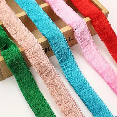 3 yards/lot Günstige Verdicken Quaste Trims 2,8 cm Breite Polyester Vorhang/Kissen Trim Ohrring/Tasche dekorative Spitze Fransen Nähen